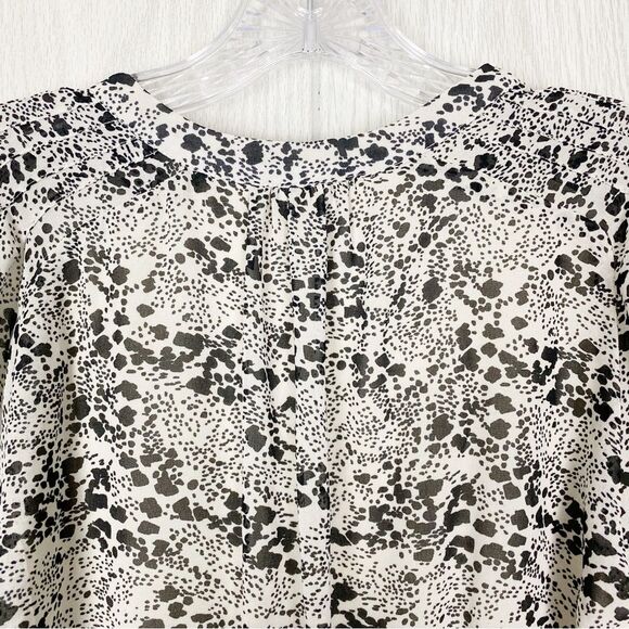 H&M | Black & White Patterned Mini Dress Size XS - Picture 9 of 15